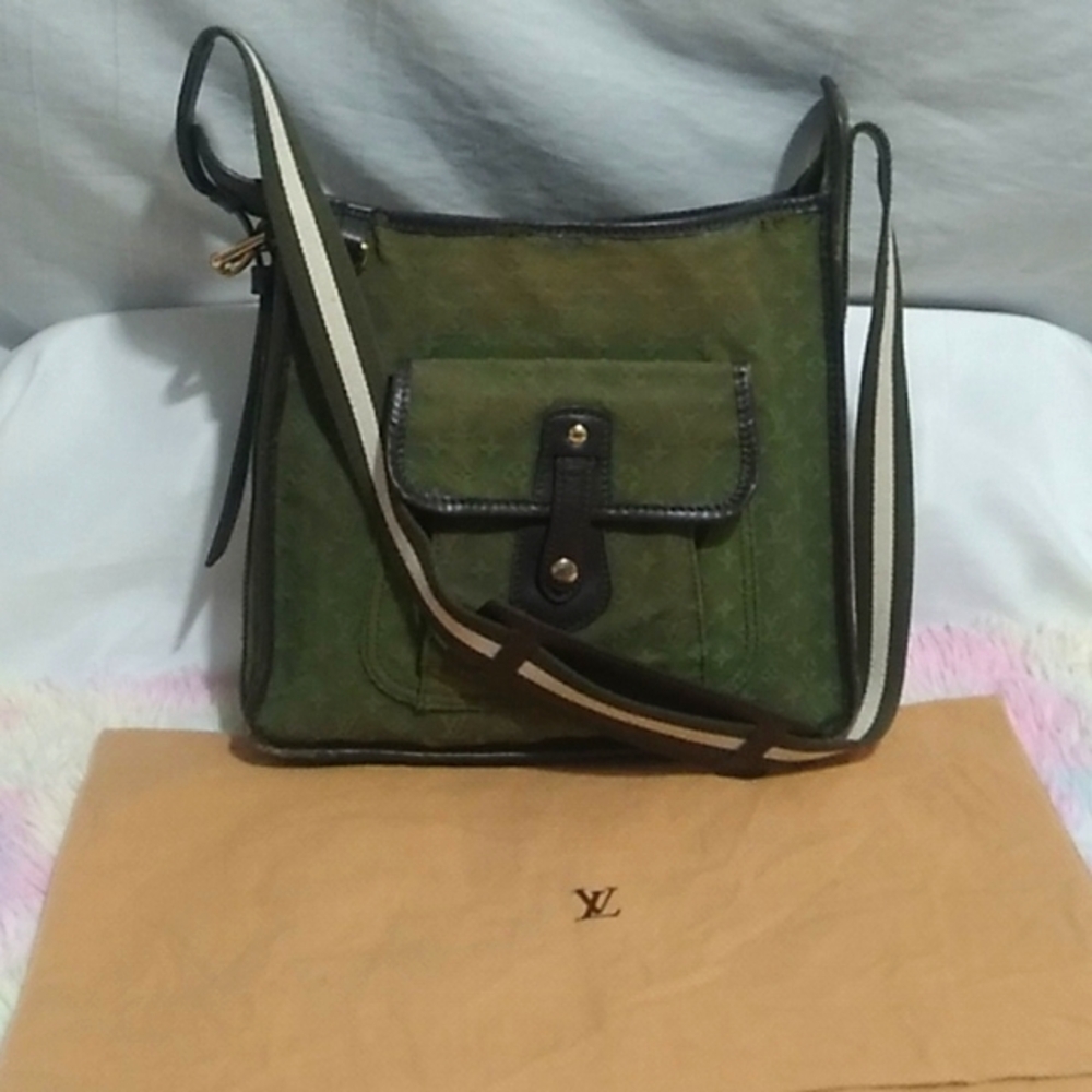 (#2) Authentic Louis Vuitton Monogram Mini Besace Mary Kate Shoulder Bag